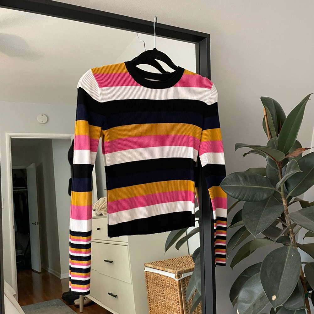 Fun long sleeve knit from Zara